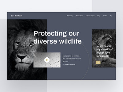 Save the Planet Website design figma inspire interaction design prototype ui ui ux ui design uidaily uidesign uiux user interface ux design web design web design webdesign website website concept website design websites