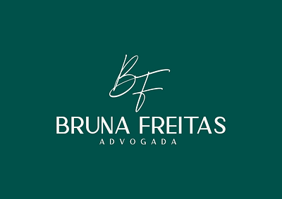 Bruna Freitas Advogada branding design logo