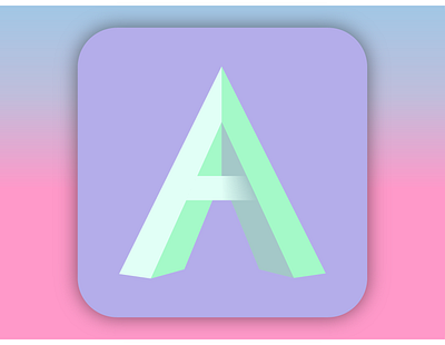 De Architectura - Logo Design App architecture design graphic graphicdesign illustrator logo ui uidesign vaporwave vector