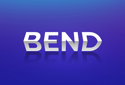 Bend text effect bend bend text effect logo mockup style text text effect