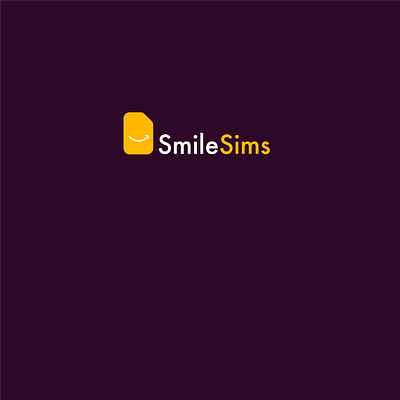 SmileSims Logo Design IDEA branding character design flat geometric graphic illustration logo logo designer minimal