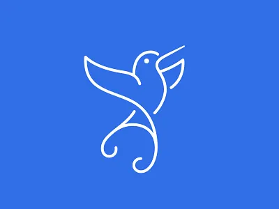 Hummingbird bird bird logo humming bird hummingbird hummingbird logo logo mark monogram symbol