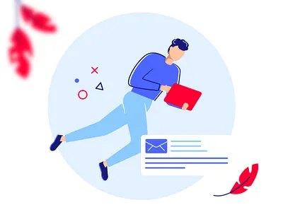 Team Work - Boy boy character business character design illustration illustration 2d office team work uiux vector website design workshop workspace