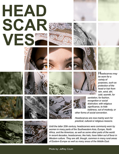 Scarves Flyer adobe affinity designer branding design graphic design layout layout design magazine magazine cover page design