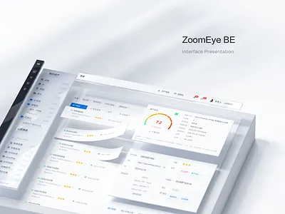 ZoomEye BE Backstage design bacstage system ui