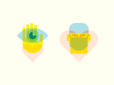 Pandemic Health & Frontline Workers care doctor eye face hand heart illustration love mask nurse pandemic prevention protection support symbol virus