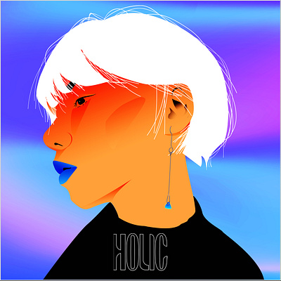 HOLIC illustration vector