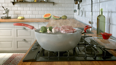 Classic kitchen 3d design app branding creative design illustration logo typography ui ux website