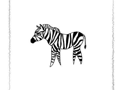 ❤️ Zebra article book art book illustration editorial illustration illustraion lifestyle magazine