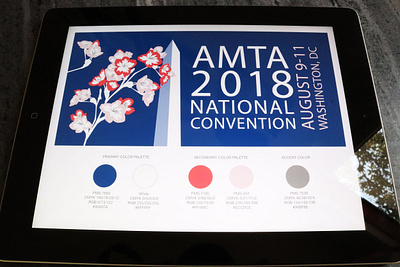 AMTA Branding branding branding design event branding illustraion nonprofit