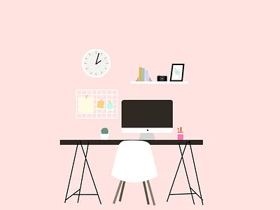 Work Space illustration