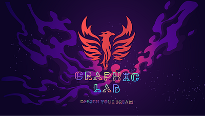 GRAPHIC LAB LOGO design illustration logo