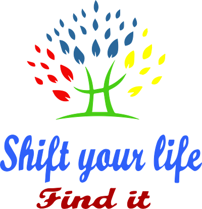 SHIFT YOUR LIFE LOGO illustrator logo photoshop