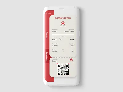 Daily UI 024 : Boarding Pass app app design application behance boarding pass boardingpass branding creative daily ui challenge design designer flight illustration mobile mobile app typogaphy ui ux web website