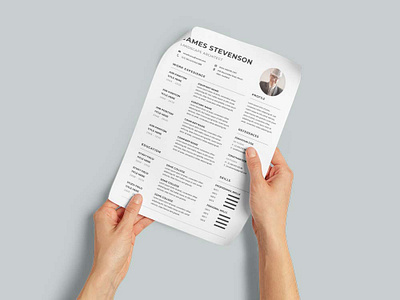 Free Landscape Architect CV/Resume Template design free free cv free cv template free resume free resume template freebie freebies resume template