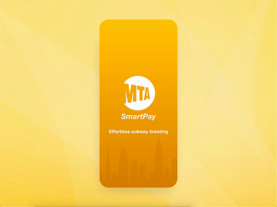 MTA SmartPay - Public Transportation Mobile Payments android animation chart checkout flow create account credit card interaction ios mobile payment motion motiongraphics onboarding public transit signup stats ticket typography ux ux ui uxdesign