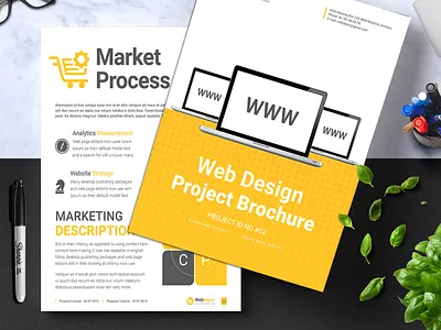 Web Design Brochure behance brochure brochurelayout brochuretemplate company digitalbrochure documents graphicdesign layoutdesign magazine mockup pricingpackages promotion proposal web webdesign webdesignagency website websitebrochure yellow