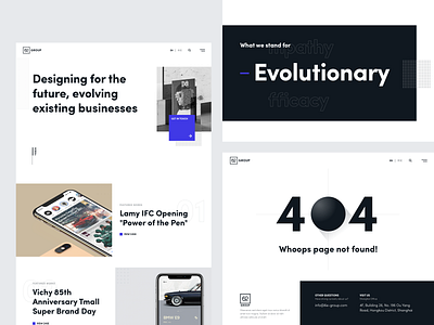 6e-group Web design 404 404 page ui web design website