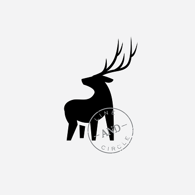 Elk america animal antler deer elk hunt icon logo outdoor sport wild
