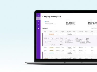 Removing billing complexity for Cloud Service Providers b2b case study cloud design saas ui ux web