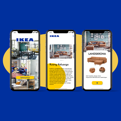 Ikea UI Mobile App app art branding design flat icon illustration logo typography ui ux