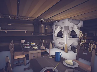 Abandoned Ill 3d assets city illustration lowpoly town unity village