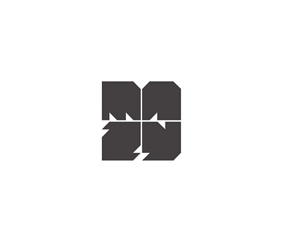 Mazy.com logotype branding design illustrator logo logotype product design typography vector