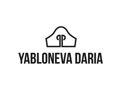Logo Yabloneva Daria brand branding concept design fashion fashion brand fashion design graphicdesign logo logodesign logotype