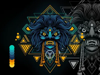 Ganongan artwork artworkforsale branding branding design cloth design dwlshit esportlogo icon illustration merchandise teedes tshirt