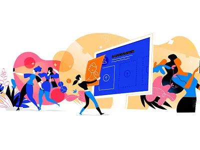 Self Promotion branding fashion gallery illustration marketing photo post profile selfie social network vanity vectorart wow