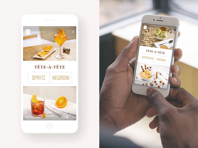 Eataly Paris Marais | Social advertising advertising campaign eataly food fosbury instagram italy paris shooting social story