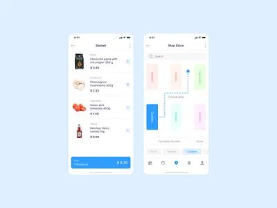 Handy Shop app clean ui clear clear design design dribbble interface mobile popular shopping shopping app store store app top ui ux