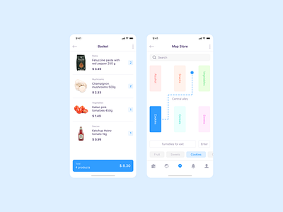 Handy Shop app clean ui clear clear design design dribbble interface mobile popular shopping shopping app store store app top ui ux