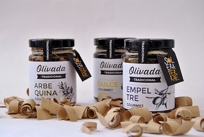 Packaging Olive Paste (Olivada) gourmet olivada packaging packaging design