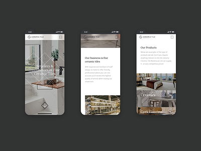 New Website - Ceramic Tile Warehouse 7robots branding design tiles ui ux warehouse web website