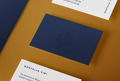 Montelio | Branding & Packaging branding business card design italy packaging paper print wine