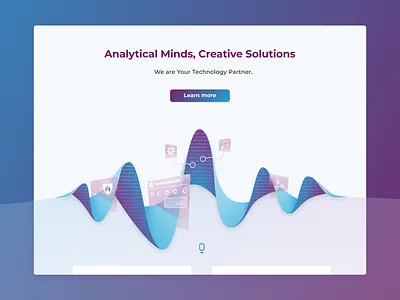 Lander hero block idea corporate cta figma illustration lander web