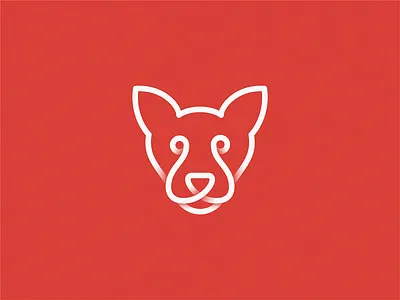 dog dog dog logo dogs line