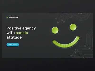 Hero banner for IT agency cta figma illustration web