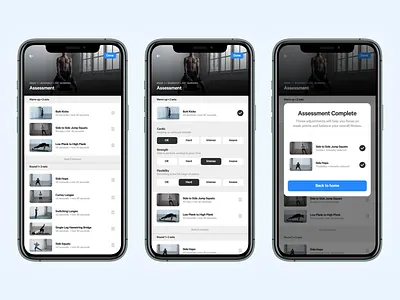 THENX Assessment | Case Study calisthenics fitness fitness app gym gym app mobile app mobile ui mobile ux thenx workout workout app