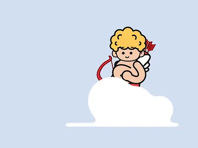 A Valentine’s Story, “Cupid’s Murder” Happy Valentine’s Day💌 2d 2danimation adobe aftereffects animation characteranimation cupid darkhumour humour love valentinesday