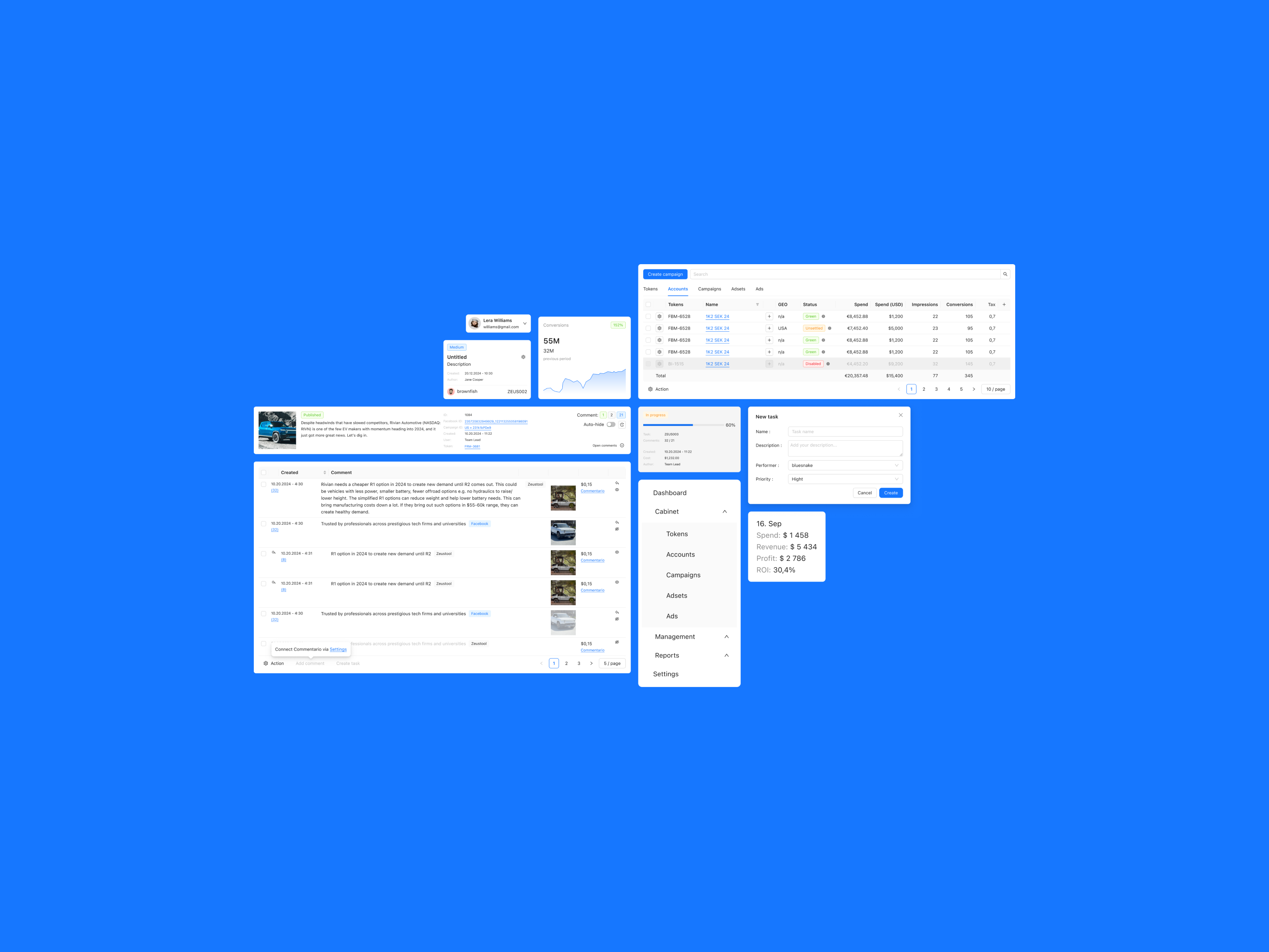 Component UI component minimal ui web website