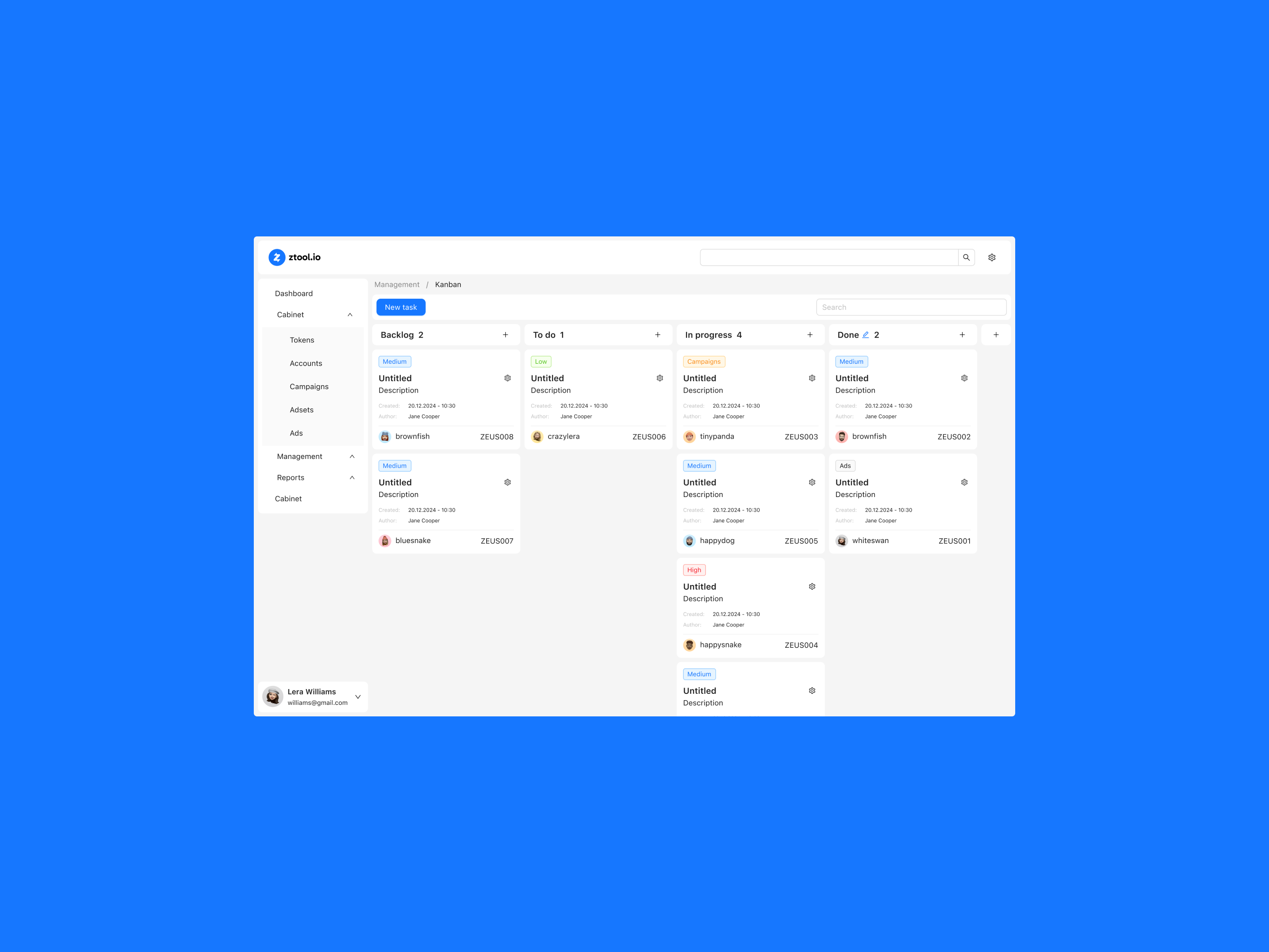 Kanban kanban ui ux web