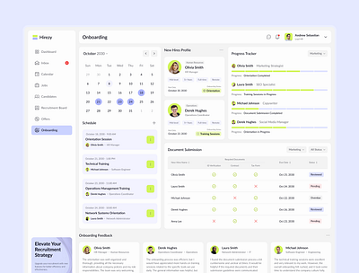 Hirezy – Recruitment Dashboard at design candidate experience digital recruitment figma template hiring process hiring tools hr dashboard hr solutions job offers job portal on boarding process recruitment board recruitment dashboard talent management ui inspiration ui showcase ui trends uiux design