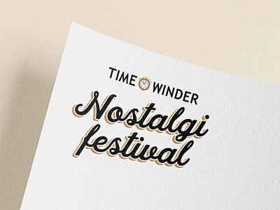 New visual identity and brand strategy for TimeWinder Festival branding logo visual identity