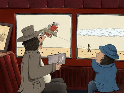 Memories and Prospects illustration drawing art comic