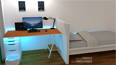 Sketching the New Setup architecture black blue business computer design desktop education project sketches sketchup white