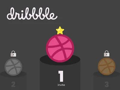 Dribbble Invite adobe illustrator design dribbble invitation dribbble invite dribble shot flat flat design illustration invitation invite ui vector