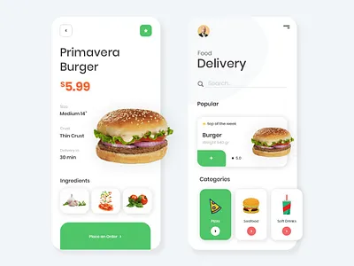 App Design for Order Food Online food food and drink food app food app design food app ui food apps food illustration online food online food order online shop online shopping online store