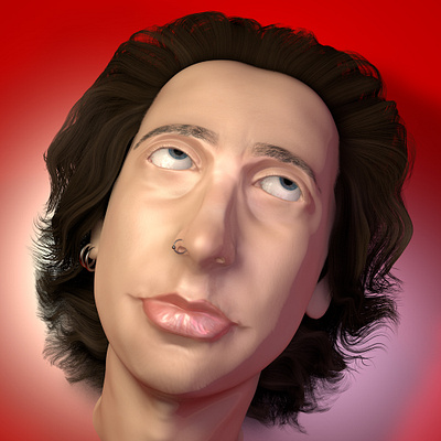 3D Self Portrait - Keanu Manao 3d 3d art 3d artist 3d modeling 3d render 3d sculpting c4d cinema4d digital art maxon maxon3d maxonc4d modeling sculpt sculpting texturing